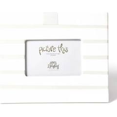 White Stripe Mini Frame