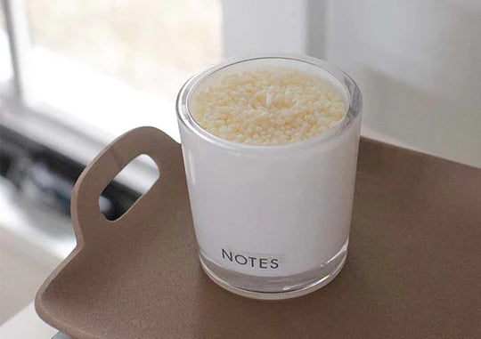 Starter Candle Glass White